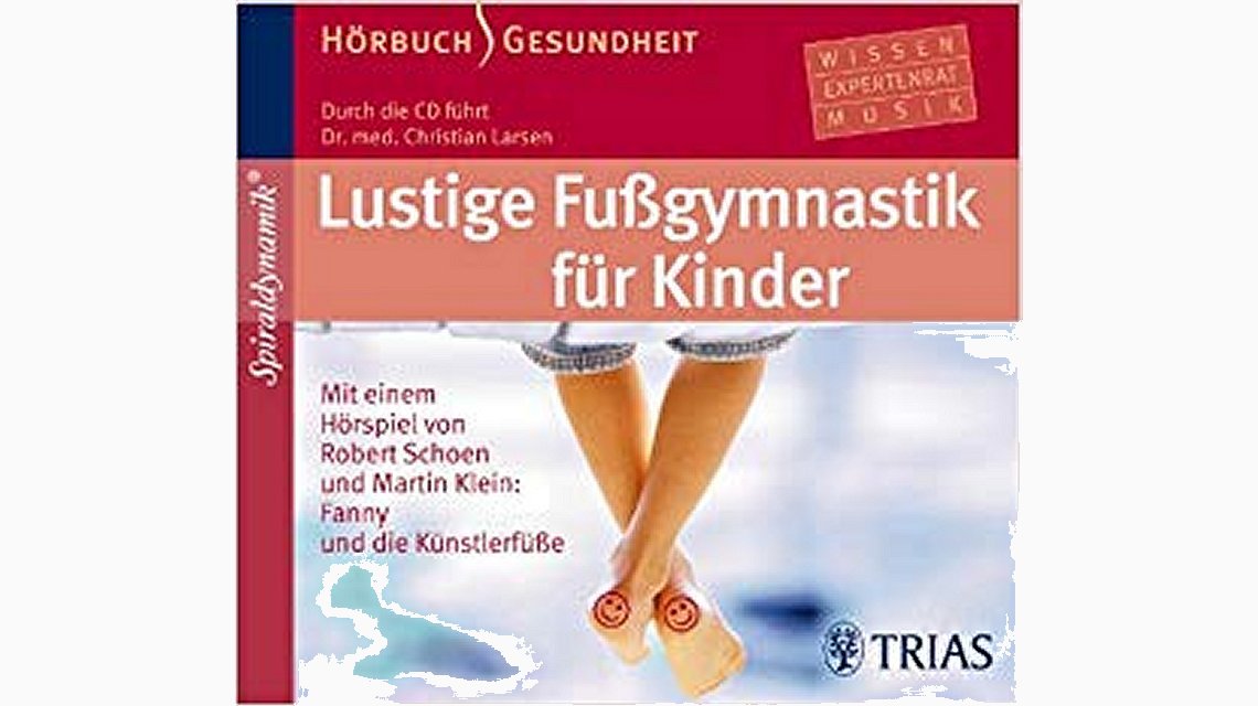 Lustige Fussgymnastik fuer Kinder